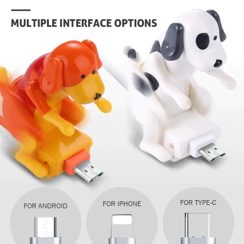 Funny Humping Dog Fast Charger Cable