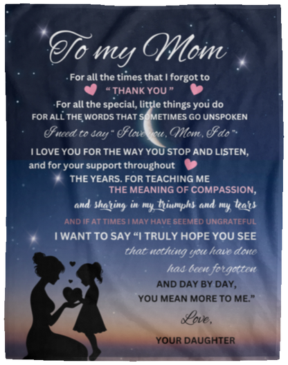 MOM STARRY NIGHT BLANKET | THANK YOU HOLIDAY GIFT