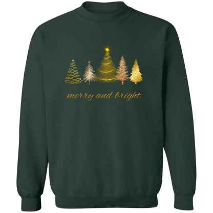 Merry and Bright Christmas Trees Shirt