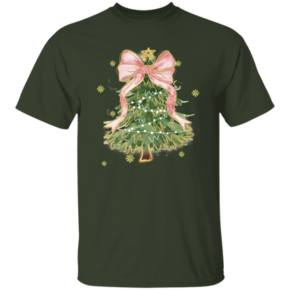 Christmas Tree Bow Shirt