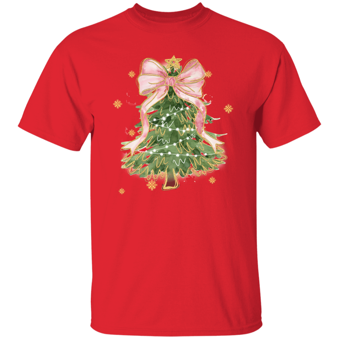 Christmas Tree Bow Shirt