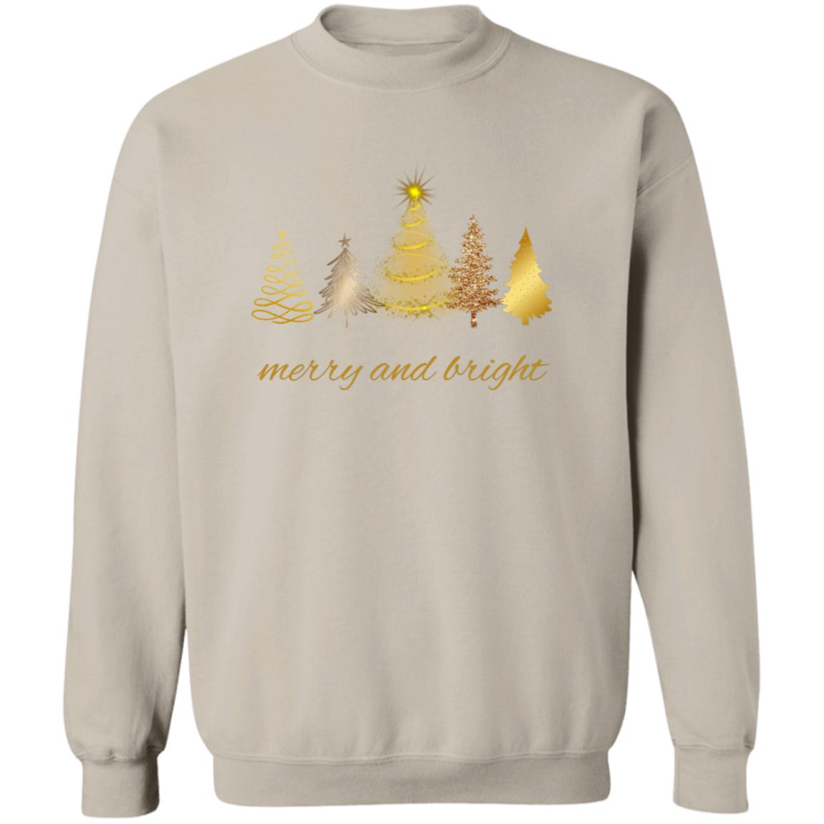 Merry and Bright Christmas Trees Shirt