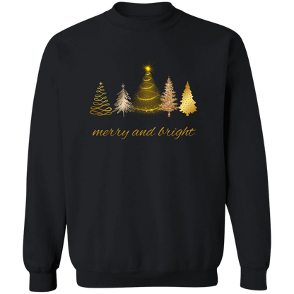 Merry and Bright Christmas Trees Shirt