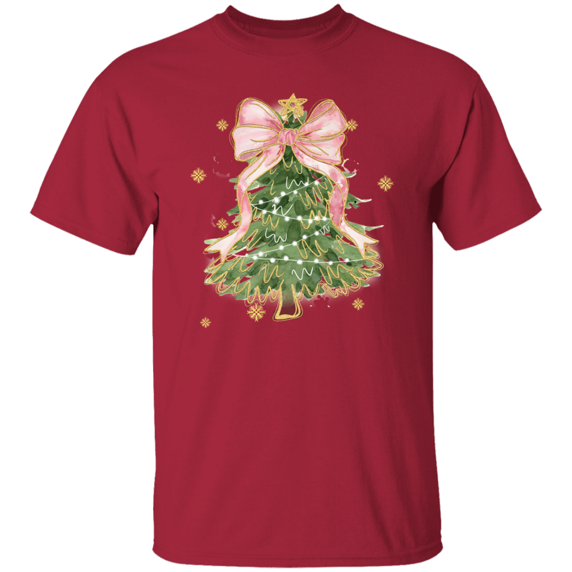 Christmas Tree Bow Shirt