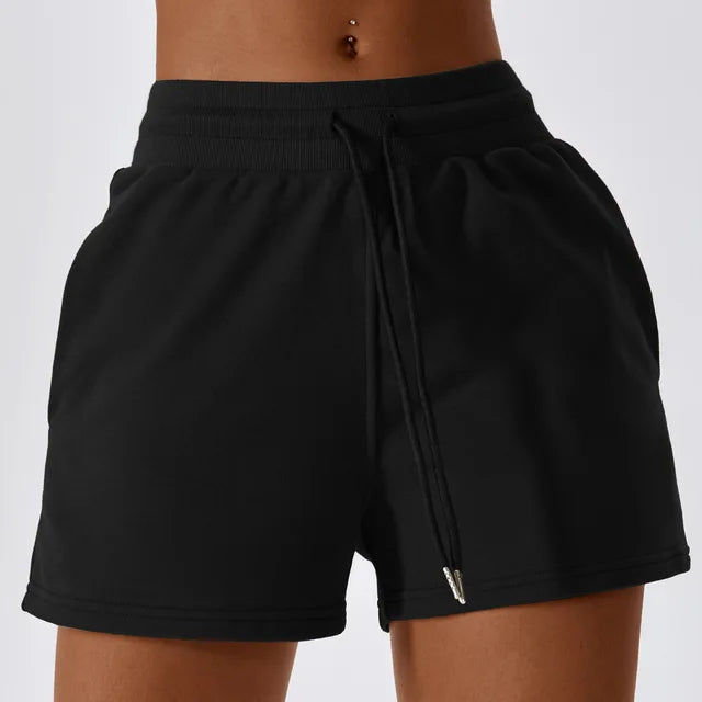 Women's Loose-Fit Drawstring Sports Shorts