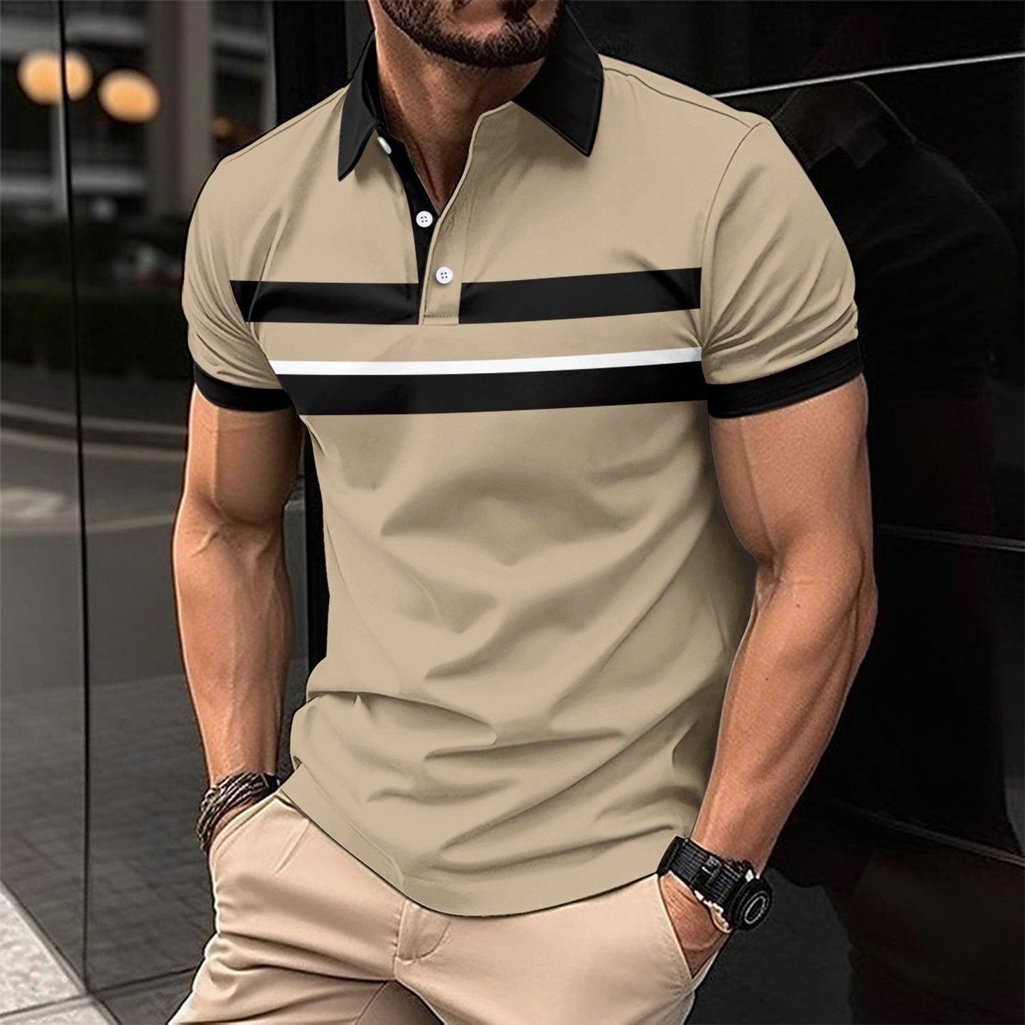 Men's Casual Collar Polo