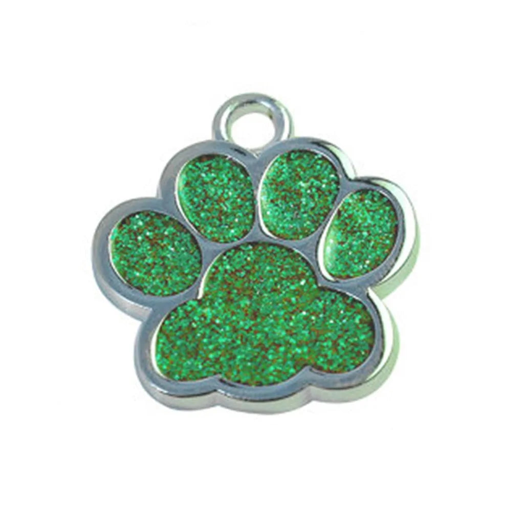 Mini Shine Paw Pet ID Tags