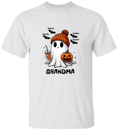 Personalized Fall Halloween Ghostly Shirt / Sweatshirt