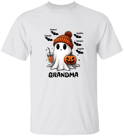 Personalized Fall Halloween Ghostly Shirt / Sweatshirt