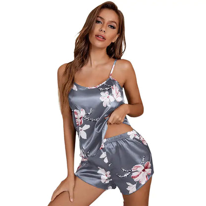 Sensual Comfort Floral Pajama Set