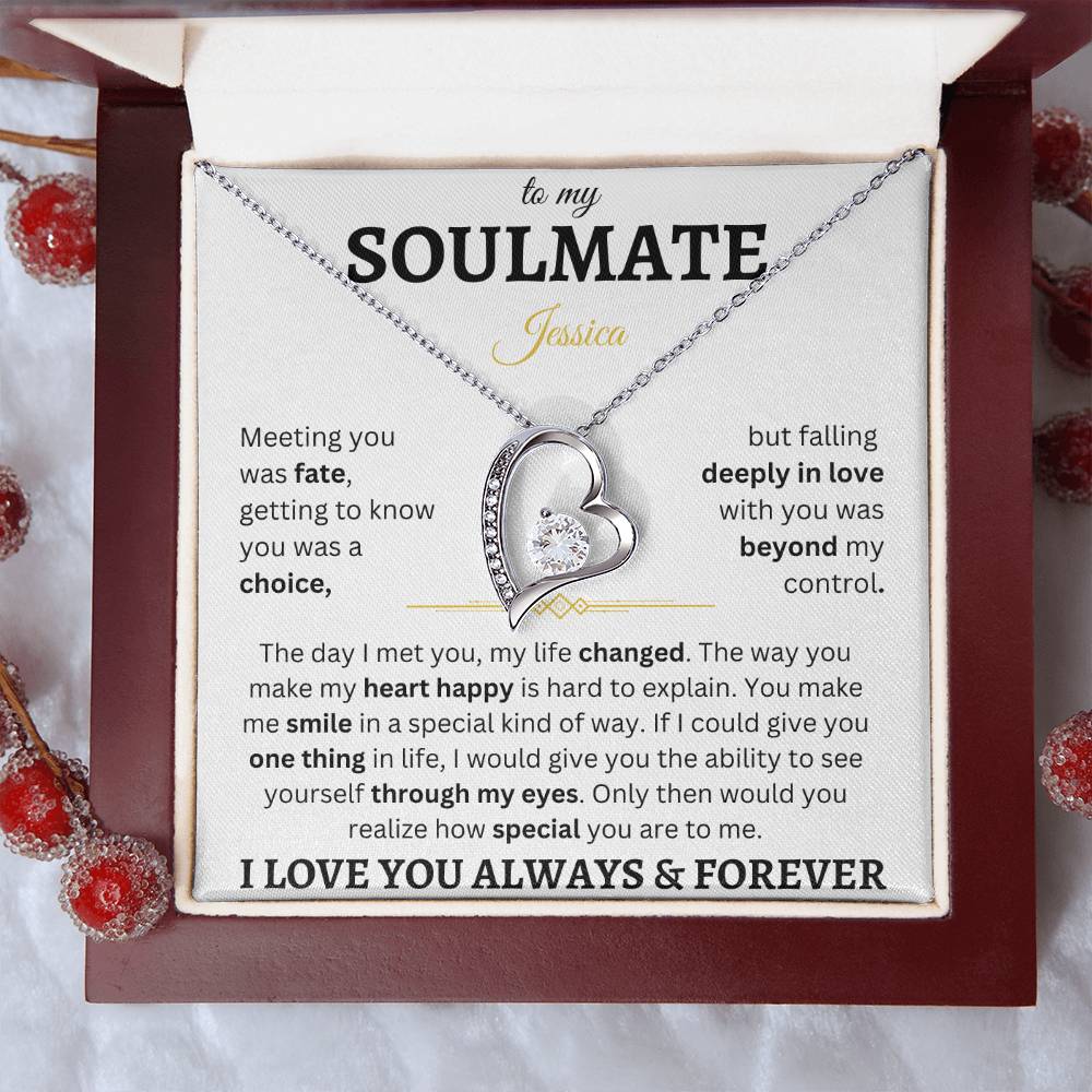 Soulmate Heart Necklace