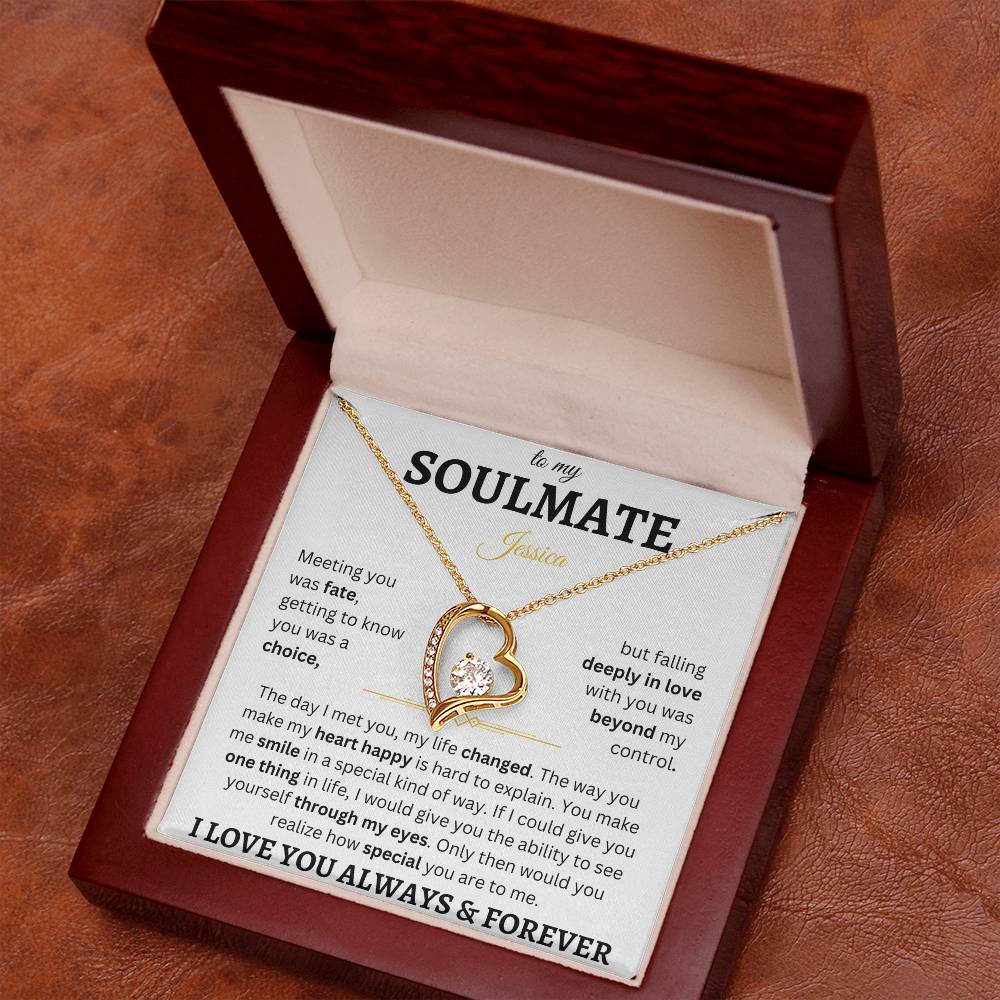 Soulmate Heart Necklace