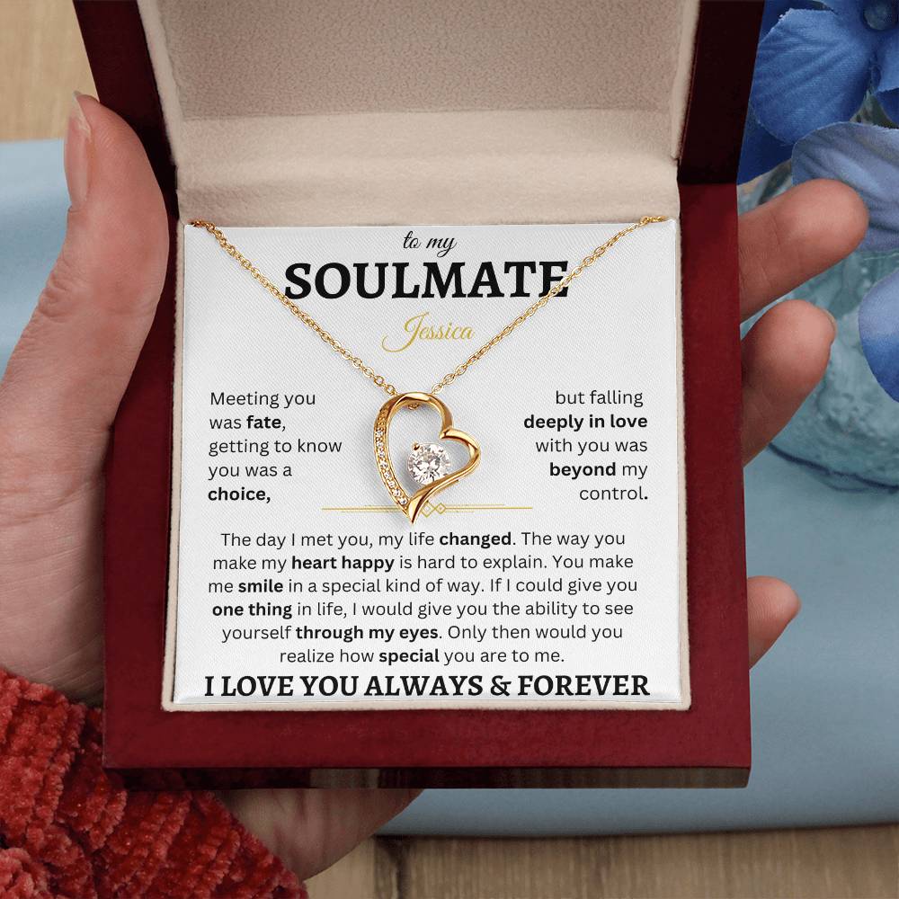 Soulmate Heart Necklace