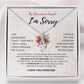 Apology Necklace. WIN HER BACK WITH THIS!