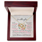 Granddaughter - Pages of My Life Loveknot Necklace