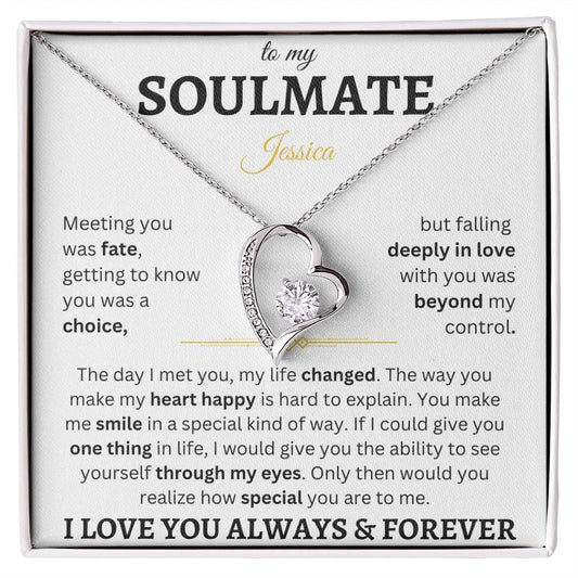 Soulmate Heart Necklace