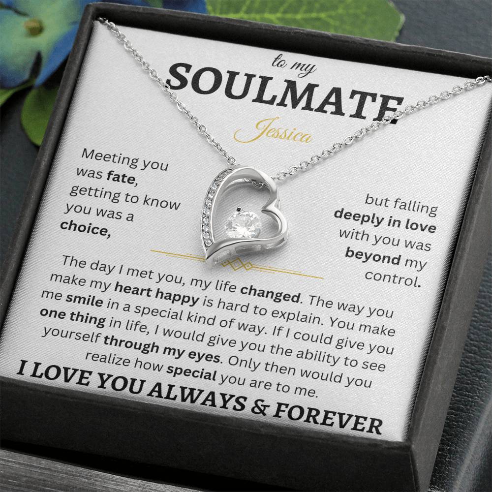 Soulmate Heart Necklace