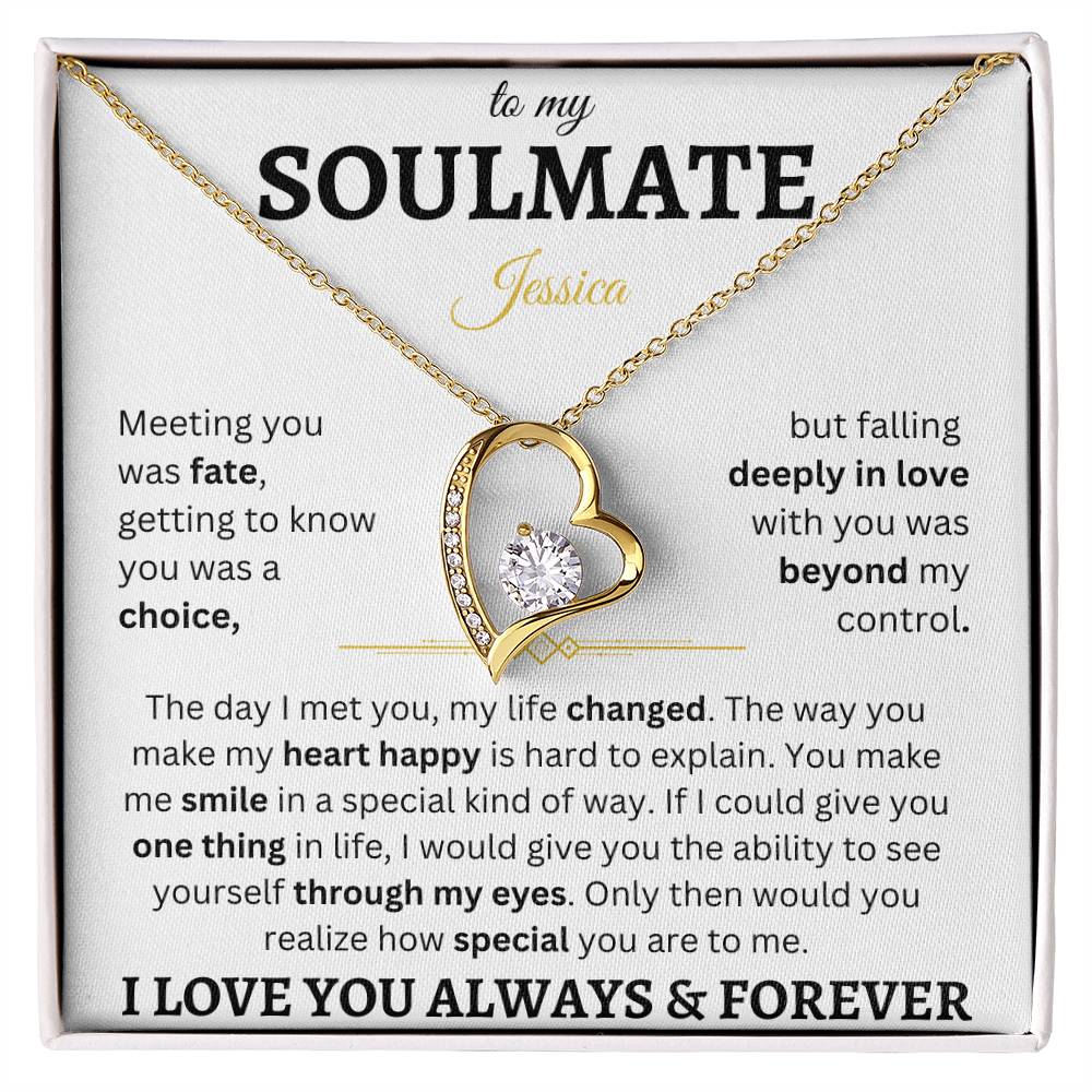 Soulmate Heart Necklace