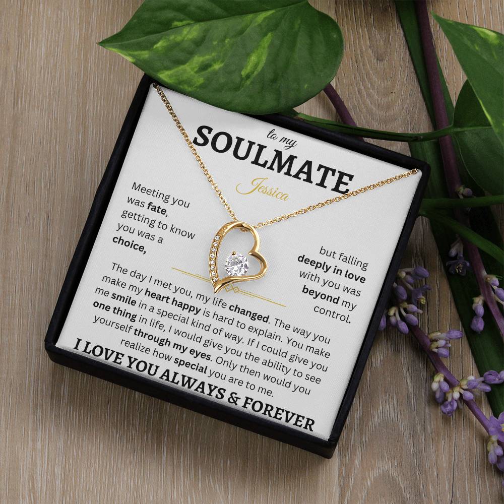 Soulmate Heart Necklace