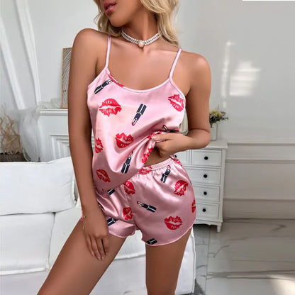 Sensual Comfort Floral Pajama Set