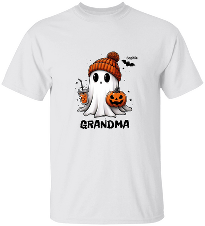 Personalized Fall Halloween Ghostly Shirt / Sweatshirt