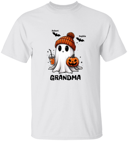 Personalized Fall Halloween Ghostly Shirt / Sweatshirt