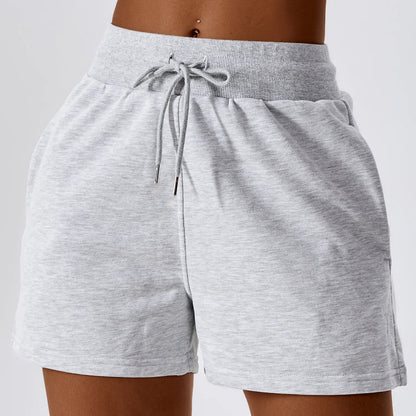 Women's Loose-Fit Drawstring Sports Shorts