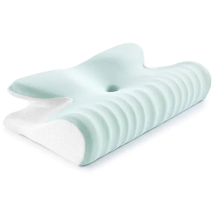 Fuloon Contour Cervical Pillow For Bed Sleeping, Memory Foam, Neck Pillows for Side, Back, and Stomach Sleepers