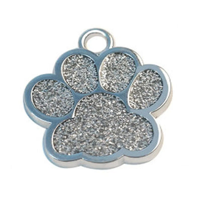 Mini Shine Paw Pet ID Tags